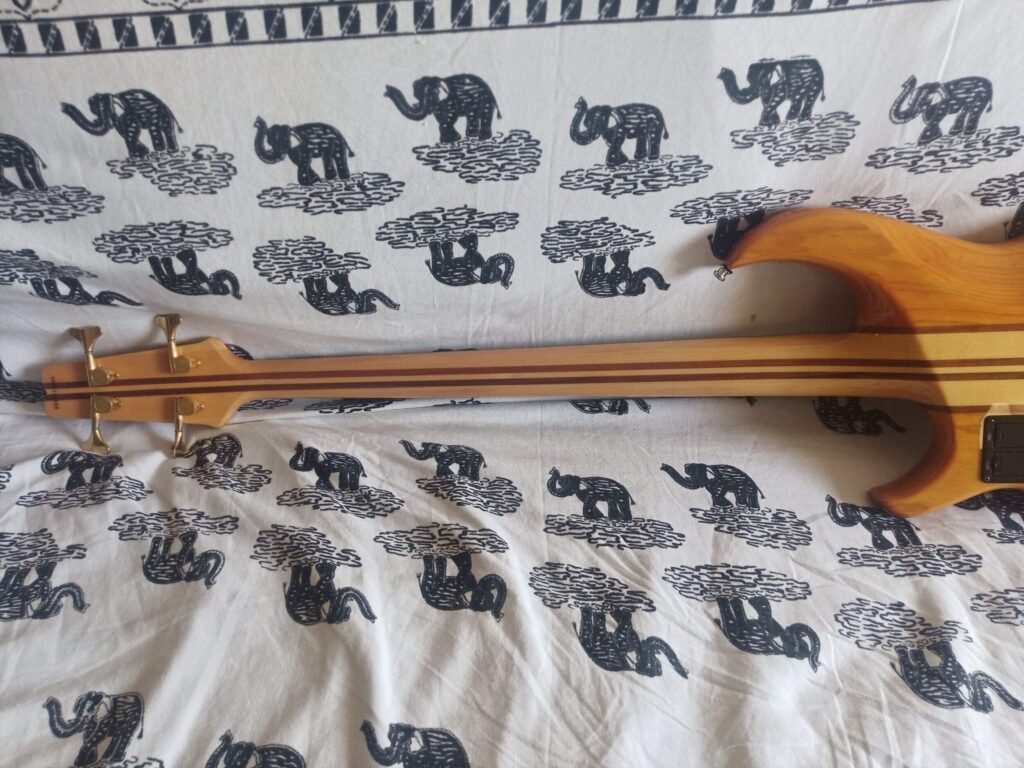 Vista posteriore Manico Aria Pro II SB-1000 RIB reissue