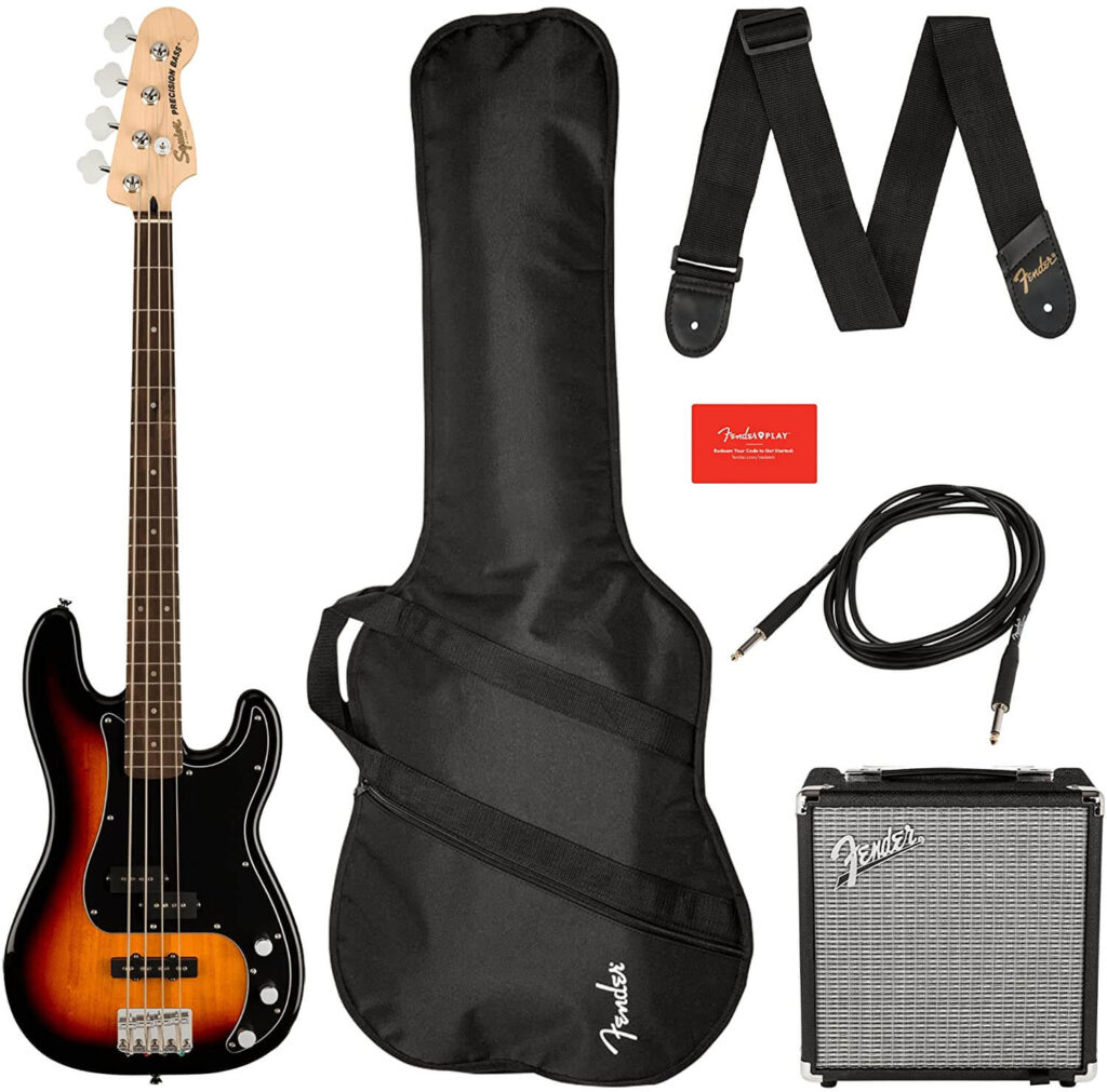 squier affinity precision bass pj