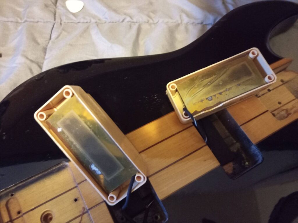 Pickups smontati Aria Pro II TSB-400 Thor Sound